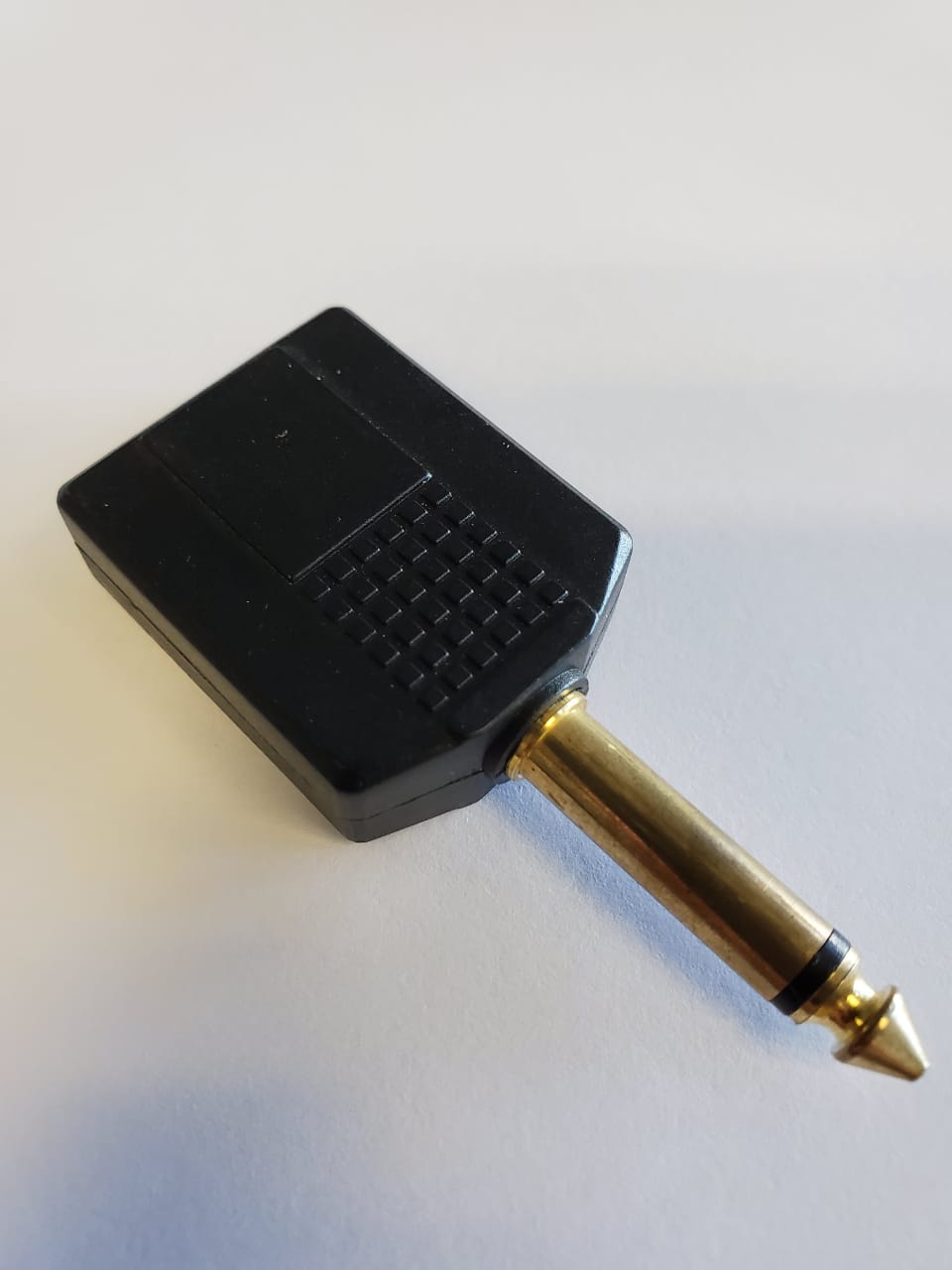 adaptador plug 6.3mm a 2 jack 6.3mm