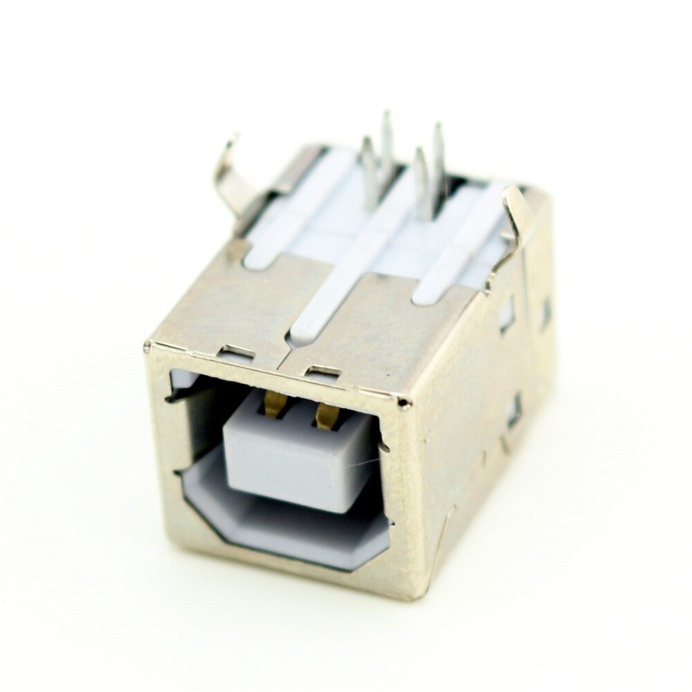 Conector USB Hembra Tipo A 4 Pines a 90°