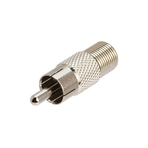 Conector plug RCA a jack F